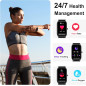 2025 Smart Watch 1.57” Fitness Tracker for Men & Women, Heart Rate, Sleep Monitor, 113 Sports, IP68 Waterproof