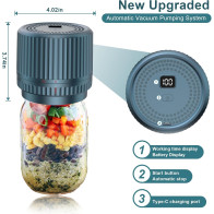 M12 Auto Stop Scellant sous Vide pour Bocaux Mason 2025