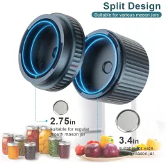 M12 Auto Stop Scellant sous Vide pour Bocaux Mason 2025