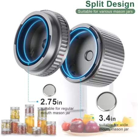 Scelleuse Sous Vide M12 Auto Stop pour Bocaux Mason 2025