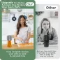 Scelleuse sous vide électrique M12 Auto Stop - Kit portable pour bocaux Mason à large et bouche régulière, version 2025
