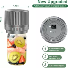Scelleuse Sous Vide M12 Auto Stop pour Bocaux Mason 2025