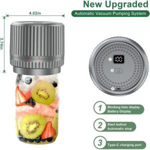 Scelleuse Sous Vide M12 Auto Stop pour Bocaux Mason 2025