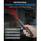 JAXTIN G9 Pro Hidden Camera & GPS Tracker Detector - Anti-Spy Bug Finder, 72H Battery, 6 Sensitivity Levels