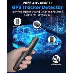 Détecteur Caméra Cachée JAXTIN G9 Pro – Anti-Spy 2025