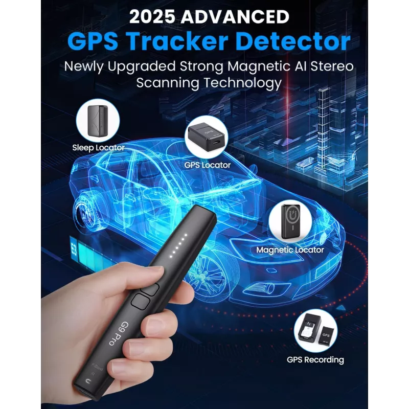 Détecteur Caméra Cachée JAXTIN G9 Pro – Anti-Spy 2025