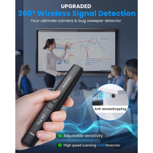 JAXTIN G9 Pro Hidden Camera & Spy Detector - GPS Tracker & Bug Finder 2025