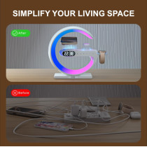 RYND 2025 : Enceinte 5-en-1 avec Horloge et Chargeur Sans Fil