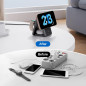 2025 Wireless Fast Charging Station: Magnetic 3-in-1 Charger for iPhone, Apple Watch & AirPods