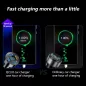 Chargeur Voiture USB 66W Rapide avec Voltmètre LED Compatible iPhone 14/13/12/11/S22/S21/S10/S9