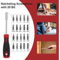 Advent Calendar 2025 for Men - 24-Day Hand Tool Set for Home & Garage