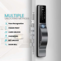3D Face Recognition Smart Lock with HD Camera, Keyless Entry & App Control