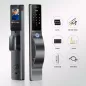 Serrure Intelligente 3D Reconnaissance Faciale HD, Entrée Sans Clé, WiFi, Auto-Verrouillage, App Wishome