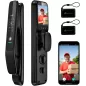 Serrure Intelligente 3D Reconnaissance Faciale, Empreinte Digitale, Clavier, Caméra HD Étanche, Sonnette Vidéo