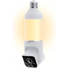 Caméra WYZE Bulb 2K HD Extérieure, Vision Nocturne Couleur