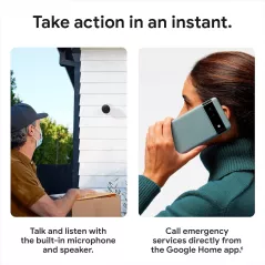 Google Nest Cam 2e Génération Batterie - Extérieur/Intérieur