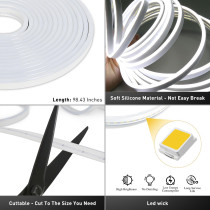 Ambient LED Trunk Lights for Tesla Model 3 & Y 2021-2023 – White