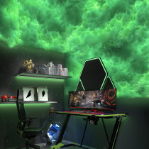 Lampe LED Nuage Orage 3D Colorée DIY pour Soirées