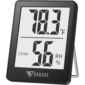 DOQAUS Digital Hygrometer & Thermometer - Fast, Accurate Indoor Humidity Monitor