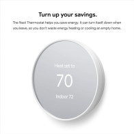 Google Nest Thermostat - Smart Programmable WiFi Thermostat for Home