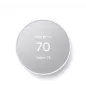 Google Nest Thermostat Snow - Thermostat Intelligent Programmable Wifi pour Maison