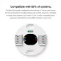 Google Nest Thermostat Snow - Thermostat Intelligent Programmable Wifi pour Maison