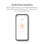 Google Nest Thermostat Snow - Thermostat Intelligent Programmable Wifi pour Maison