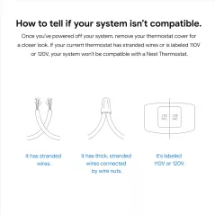 Google Nest Thermostat - Thermostat Intelligent Programmable WiFi