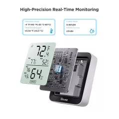 Govee H5075 Hygromètre Thermomètre Bluetooth Intérieur avec Contrôle App 50m, Alertes & Export Données