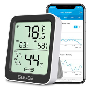 Govee H5075 Thermomètre Hygromètre Bluetooth avec App
