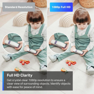 Caméra Sécurité TP-Link Tapo C200 1080P avec Audio & Nuit