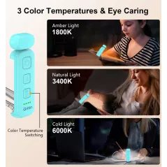 Lampe de Lecture Rechargeable Gritin - Protection des Yeux