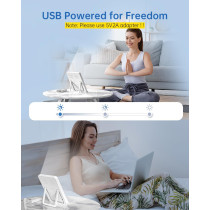 SUXIO Light Therapy Lamp 10000 Lux – Portable Mood Boosting Daylight Lamp