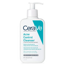CeraVe Acne Face Wash with Salicylic Acid & Clay - Pore Control, 8 oz