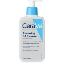 CeraVe Renewing Salicylic Acid Cleanser with Hyaluronic Acid – 8 oz