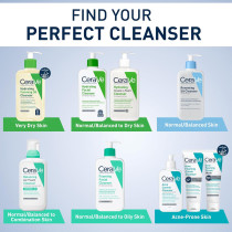 CeraVe Renewing Salicylic Acid Cleanser with Hyaluronic Acid – 8 oz