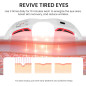 Under Eye Red Light Therapy Glasses - Lightweight Eye Massager for Dark Circles, Puffiness & Fine Lines