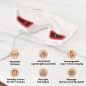 Under Eye Red Light Therapy Glasses - Lightweight Eye Massager for Dark Circles, Puffiness & Fine Lines