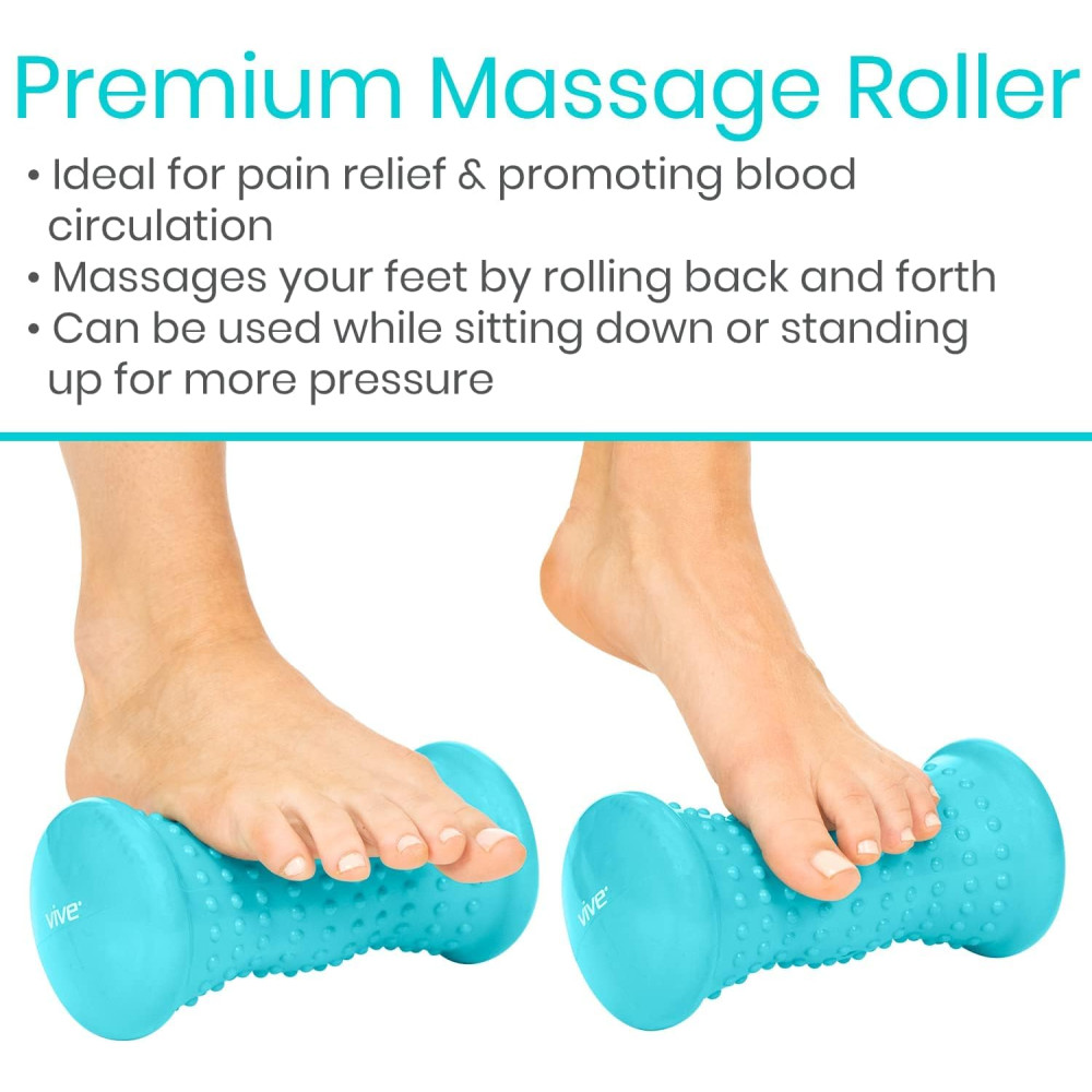 Vive Massage Ball Set (4pcs) – Relief for Foot Pain & Muscle Therapy