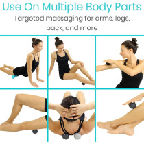 Vive Massage Ball Set (4pcs) – Relief for Foot Pain & Muscle Therapy