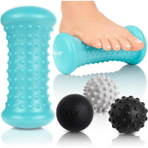 Vive Massage Ball Set (4pcs) – Relief for Foot Pain & Muscle Therapy