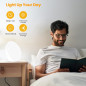 Lampe Soleil LASTAR 10 000 Lux, 4 Températures Couleur, 5 Intensités, Minuteur 1H, Contrôle Tactile