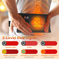 Portable Cordless Red Light Therapy Pad 660&850nm for Pain Relief