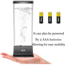 Lampe Méduse Électrique COLORLIFE - Lumière d'Ambiance Noir