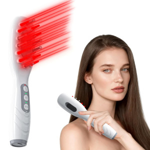 Laser Therapy Hair Growth Comb | Red Light Therapy Brush for Hair Growth