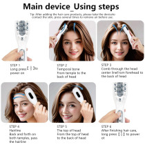 Laser Therapy Hair Growth Comb | Red Light Therapy Brush for Hair Growth