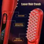 Peigne Laser de Croissance des Cheveux Rouge - Traitement pour Hommes et Femmes (1 pièce)