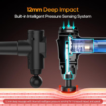 Pistolet de Massage AERLANG Chauffant - Soulage Douleurs Musculaires