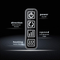 Appareil de Massage Shiatsu Chauffant pour Cou et Épaules