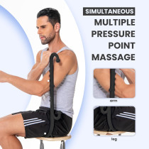 Deep Tissue Back & Neck Massager Stick for Pain Relief & Muscle Knots
